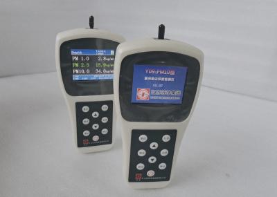 China Materia en partículas portátil del monitor de la calidad de la contaminación atmosférica de PM1.0 PM2.5 en venta