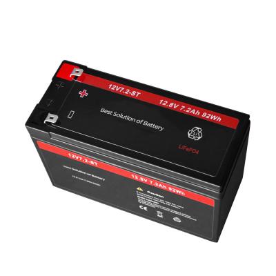 China 7.2ah 12v Lifepo4 Deep Cycle Battery OEM ODM Rechargeable Lithium Iron Phosphate Battery for sale