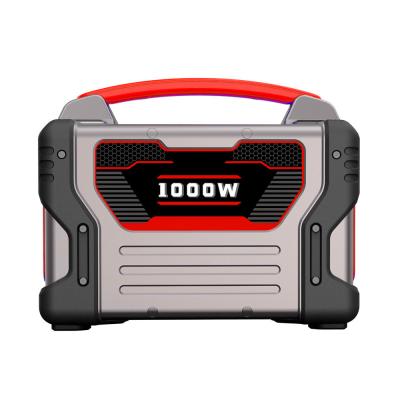 China 1000w Rechargeable Portable Power Station 270000Mah MPPT Lifepo4 Solar Power Station for sale