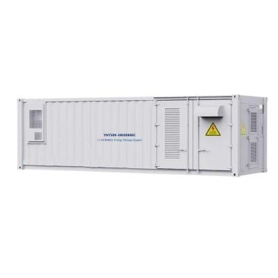 China 30ft Energy Storage Container CE Certificated ESS Solutions 500kw LiFePo4 Battery Energy Grid for sale