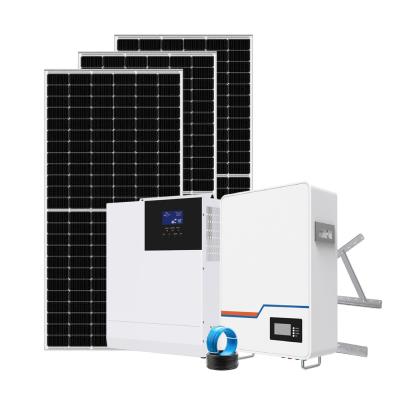 China All In One Residential Solar Energy System 51.2V 5.1KWh Low Volt Wall Mounted for sale