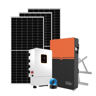 Chine Solutions à énergie solaire à niveau minimal du système à énergie solaire résidentielles fixées au mur de volt 51.2V 9.5KWh à vendre