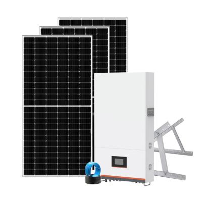 China Low Volt 51.2V 8.2KWh Residential Off Grid Solar System Aluminum Residential PV System for sale