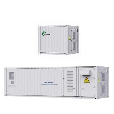 China 2MWH Energy Storage Container 1100kW 3870kWh Battery Container Energy Storage System 40ft for sale