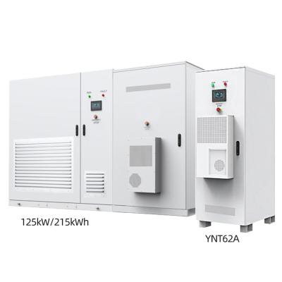China 62kWh e 215kWh gabinete de reserva de energia segurança bateria de lítio-íon fosfato gabinete de armazenamento de energia à venda