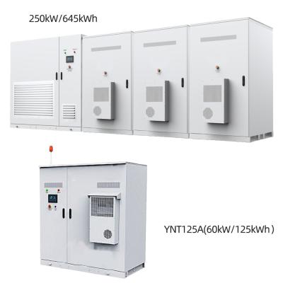 中国 250kW 645kWh Built-In BMS Energy Storage Cabinet With Fire Suppression System 販売のため