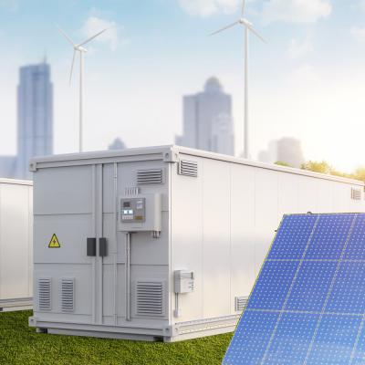 China Bateria 5ft Energy Storage Cabinet 250kwh Lifepo4 Battery Cabinet para Indústria Commercial Solar Energy Storage à venda