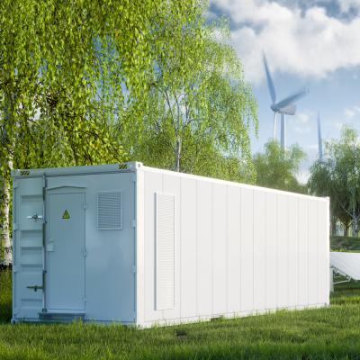 China 250Kwh Commercial Villa Solar Hybrid Solar Battery Energy Storage Container 5ft for sale