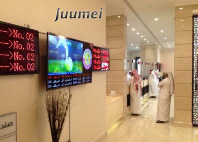China Bank/Clinic Queue Management System With 42 inch LED Display From Juumei for sale