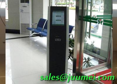 China 17 quiosco automático del símbolo del sistema de la cola del banco inalámbrico de la pulgada 19Inch en venta