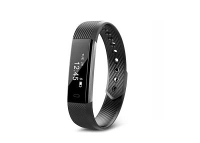 China ID115 Sports Smart Bluetooth Wristband / Bluetooth Wrist Smart Bracelet Heart Rate Monitor en venta