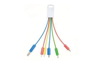 China Multi Connect Mobile USB Cable 8 Pin Micro USB Data Cable For Charging for sale