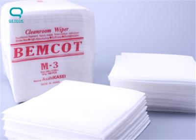 China 100% Wood Fiber 4 Folded Clean Room Wipes Lint Free Cleanroom Wipes for sale