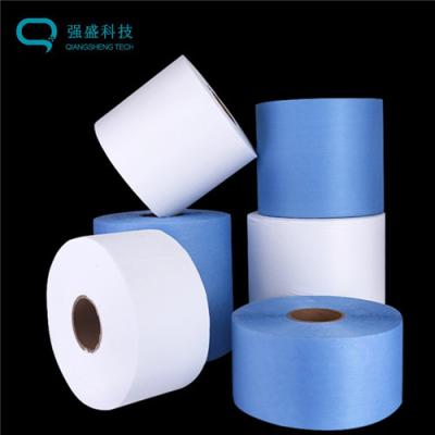 China Microfiber Wiper Rolls With Plastic Core For LED / LCM Industry 51mm Diameter for sale