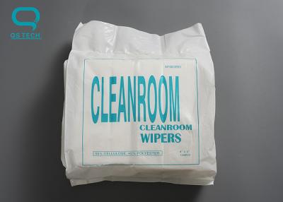 China Highly Absorbent Presaturated Cleanroom Wipes , Lint Free Polyester Wipes For Cleanroom for sale