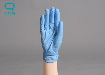 China Powder Free Cleanroom Nitrile Gloves With High Temperature Resistance for sale