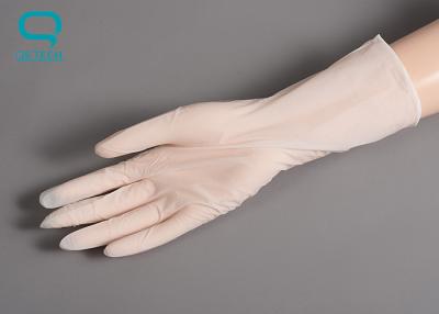 China Grueso adecuado del ESD de los guantes ambidextros durables del nitrilo con la superficie lisa en venta