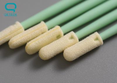 China Micro Mechanical Parts ESD Safe Swabs , Sterile Foam Swabs With Spiral Tip for sale
