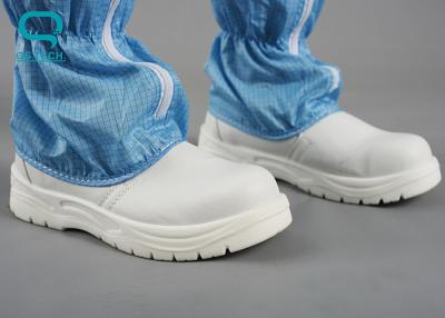China Steel Cap Clean Room Boots , ESD Steel Toe Boots Customized Color for sale