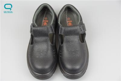 Китай Черные кожаные ботинки безопасности ESD продается