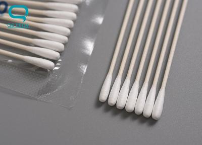 China Cleanroom Surgical Cotton Swabs , Dust Free Swabs Ployurethane Sponge Material for sale