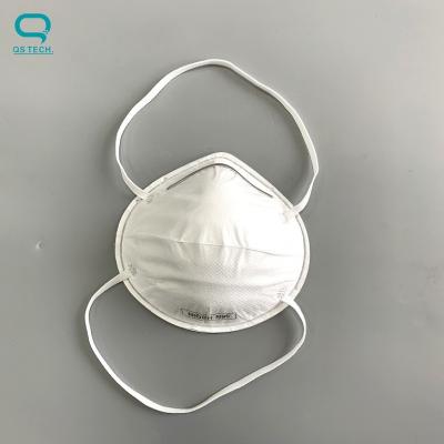 China Clean Room Accessories N95 Disposable Face Mask Cup Type Protect Nose Dust Mask for sale