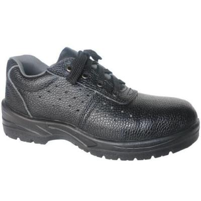China Safety Leather Material ESD Cleanroom Shoes With Steel Toe Electrical Hazard for sale
