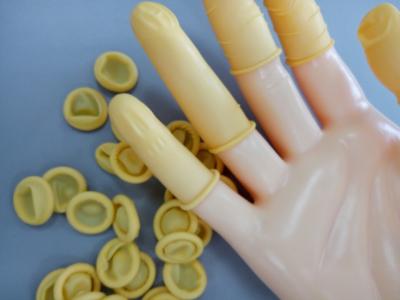 Китай Промышленный желтый цвет антистатической резины кроваток пальца чистой комнаты продается