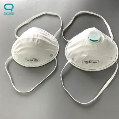 Chine Masque protecteur jetable gouttelette non-tissée à haute densité de tissu d'anti à vendre