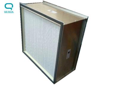 China Small Resistance Metal Plank Washable Air Filter Anti Acid For Spray Wax Room for sale