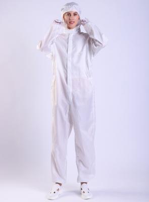 China Electrónica segura de la maquinaria de comida de la ropa del ESD de la ropa estática anti encapuchada libre de polvo en venta