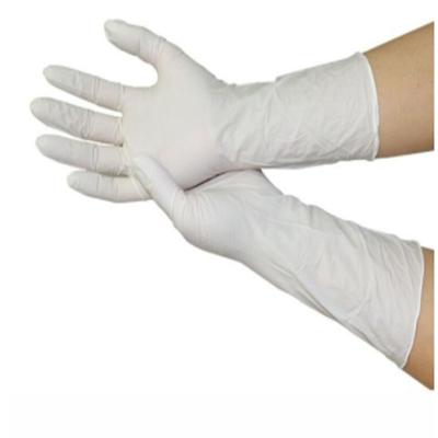 China Álcali ácido de los guantes impermeables del recinto limpio que resiste guantes del examen del nitrilo del ESD en venta