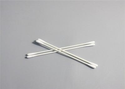 China Double Head Industrial Long Stick Cotton Swabs Cleanroom Wooden Cotton Swab for sale