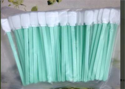 China Lint Free ESD Cotton Cleaning Swabs polyester nasopharyngeal swab for sale