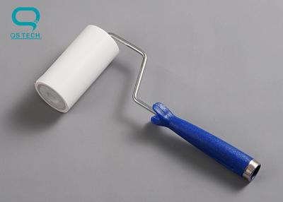 Chine 3 le rouleau collant de Cleanroom de PE de pouce X 18m ESD a enduit le blanc adhésif à vendre