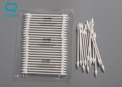 China Clean Room Dust Free Cotton Paper Stick Swabs  78mm Length  Biodegradable for sale