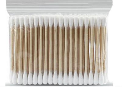 China Cleaning 75cm Double End Cotton Swabs AAA Grade sanitary grade for sale