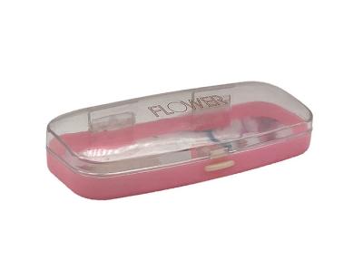China Fancy Shape Custom Glasses Cases , PS ABS Clear Plastic Glasses Case for sale