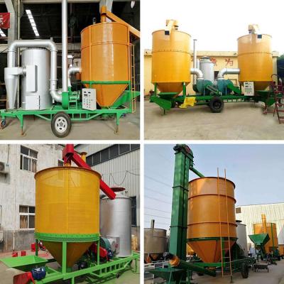 China 50HZ Corn Vertical Driers Machine Mobile Heat Insulation for sale