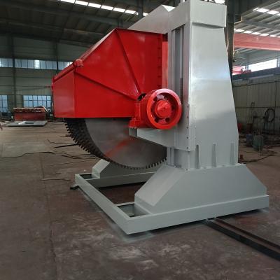 China Hydraulic Block Cutting Machine 940mm Vertical Blade Simple Interface for sale