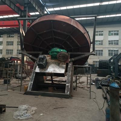 China ISO9001 Compost Fertilizer Plant Disc Pan Granulator 0.5T / H for sale