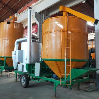 China 3kw ISO Vertical Rotary Drying Machine Rice Truck Mounted 380V for sale