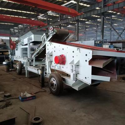 China Mobile Crusher and Screening Plant Machines for sale