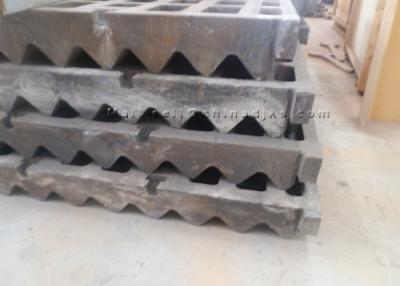 China Mineração que esmaga as placas móveis de aço do desgaste do triturador de maxila ISO9001 à venda