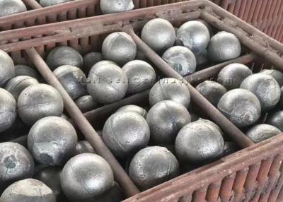 China Bolas de pulido forjadas de acero del diámetro de 55HRC 20m m 70m m en venta