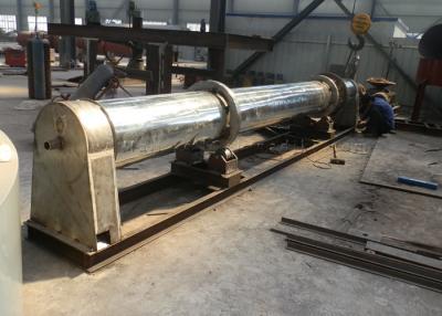 China Testing 4kw 200kg/H 426x6000mm Cement Rotary Kiln Plant for sale