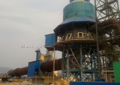 China 1200TPD 4.3×56m Preheater 1.8RPM Rotary Kiln Lime Production Line for sale