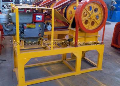 China 150X250mm Diesel Jaw Crusher for sale