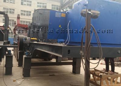 China Estación machacante móvil de la trituradora 240m m hidráulica del cono de 390TPH 160m m en venta