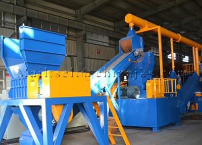China 97% Separation 2000KG/H 145KW Cables Waste Processing Plant for sale